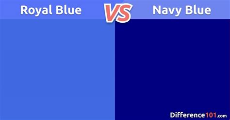 royal blue vs marine blue.